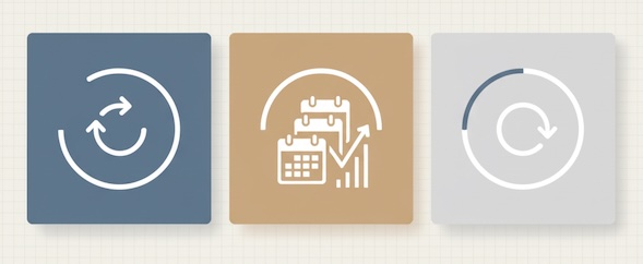 KPI tiles hinting at RVR, DAU/WAU, and second-visit rate
