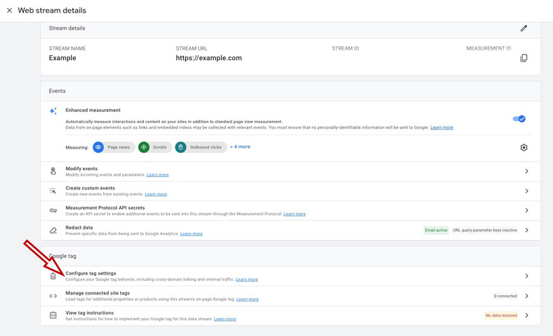 How to Remove Your Own Traffic from GA4 Reports Configure tag settings