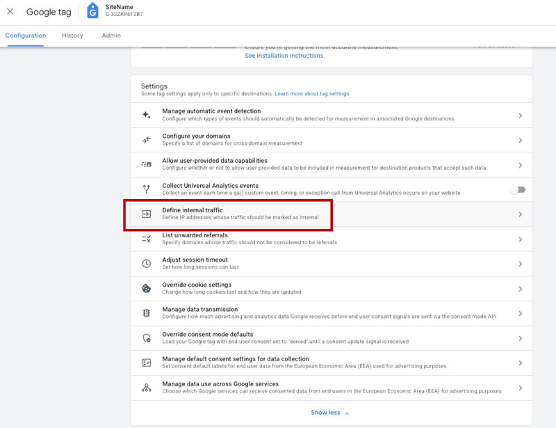 How to Remove Your Own Traffic from GA4 Reports Define Internal Traffic
