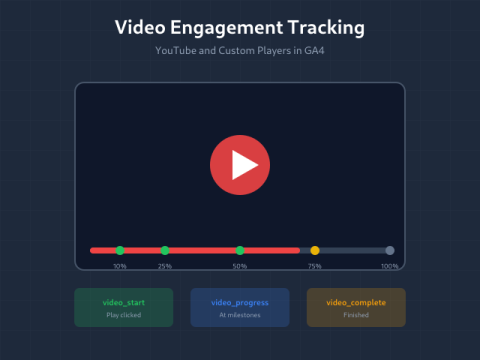 Video Engagement Tracking in GA4
