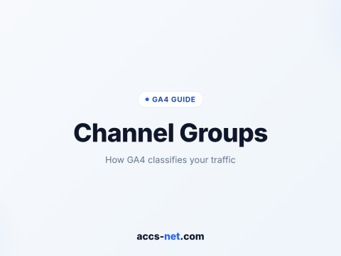 GA4 Default Channel Groups